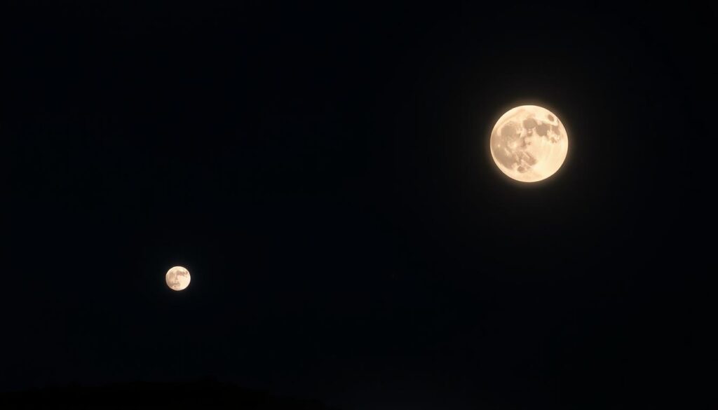 Perbandingan Pink Micromoon dan Supermoon