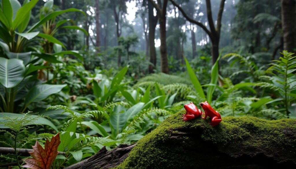 Taman Safari Bogor kodok merah