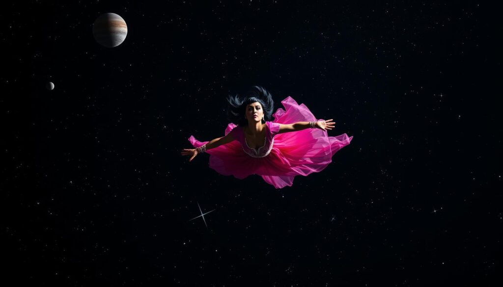 katty perry meluncur ke luar angkasa