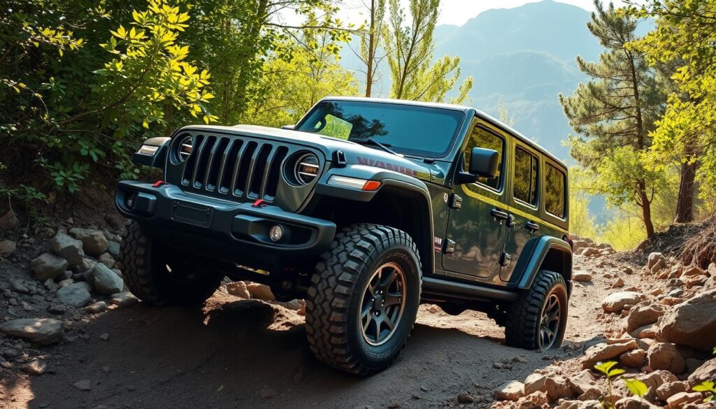 kemampuan off-road Jeep Wrangler Rubicon