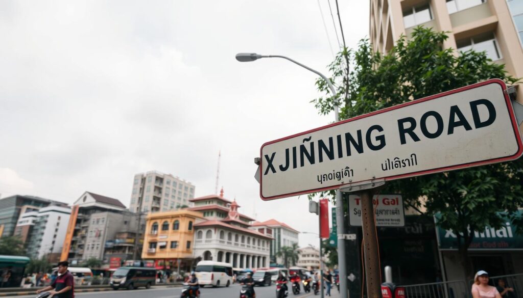penamaan jalan Xi Jinping