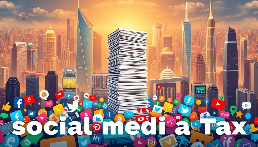 pajak media sosial