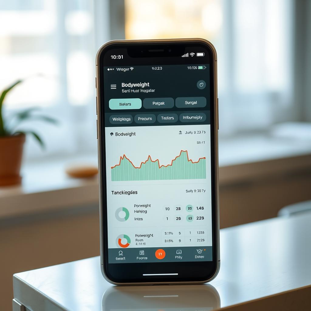 Aplikasi pelacak latihan fisik di smartphone Aplikasi pelacak latihan fisik di smartphone