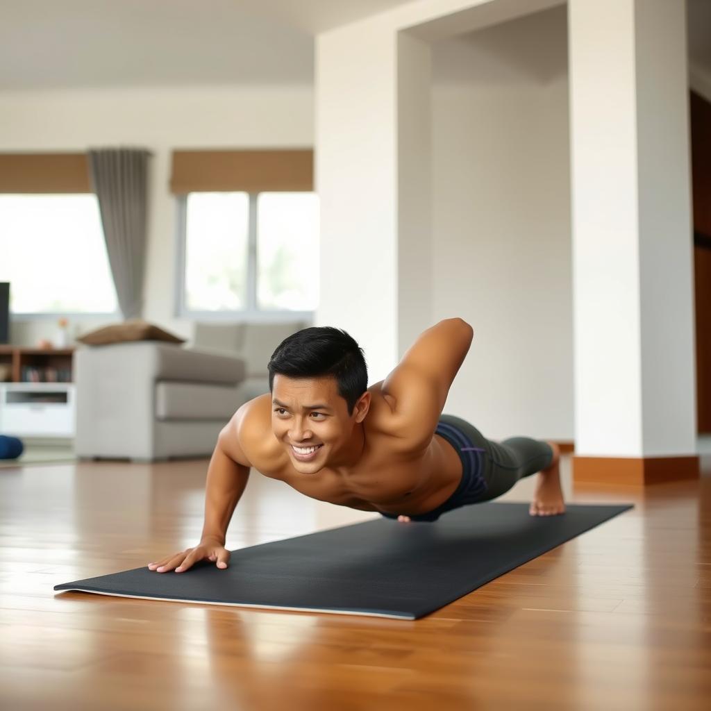 Gerakan push-up untuk latihan kekuatan di rumah tanpa peralatan mahal Gerakan push-up untuk latihan kekuatan di rumah tanpa peralatan mahal
