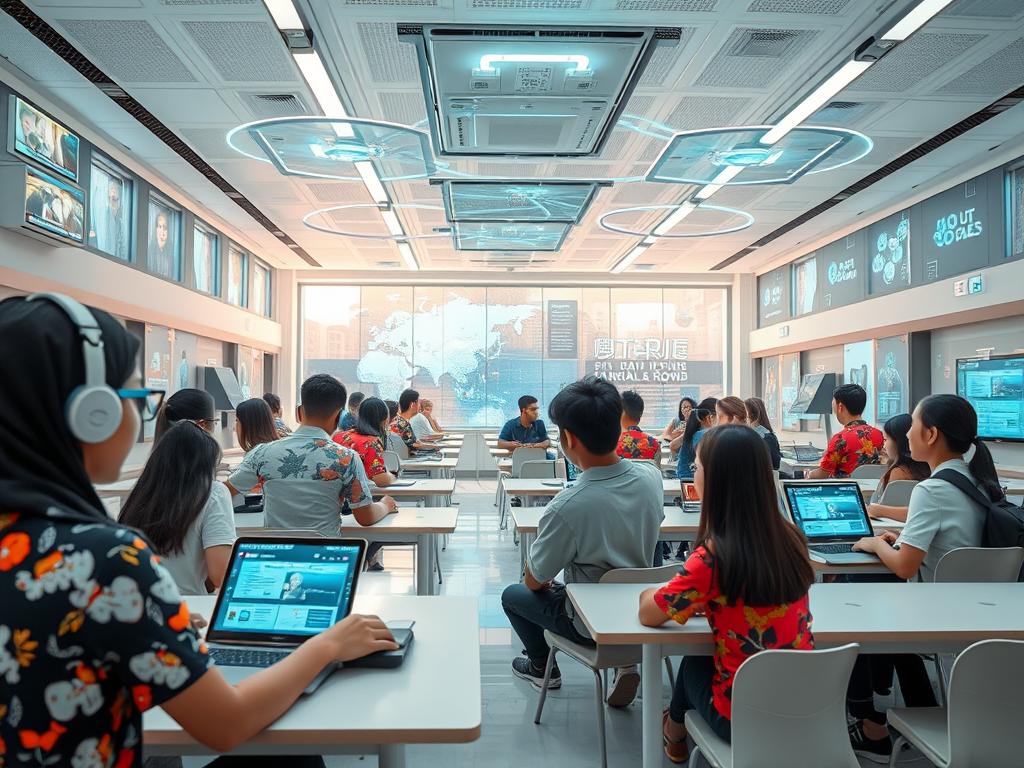 Visi masa depan sekolah digital di Indonesia Visi masa depan sekolah digital di Indonesia