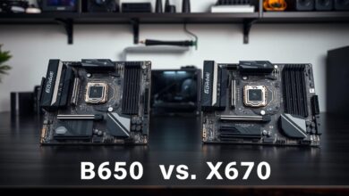 Motherboard B650 Vs X670