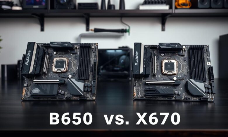 Motherboard B650 Vs X670