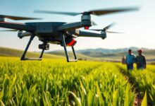 drone pertanian Indonesia irigasi otomatis